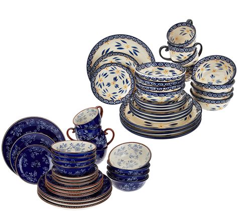 Temp-tations 24-piece Old World or Floral Lace Dinnerware Set — QVC.com