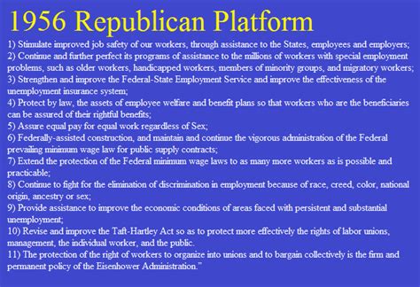 Zombie Politics: The Republican Platform-1956