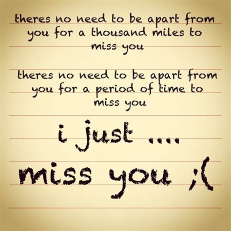 Missing You Quotes - 50 Best Missing You Quotes Of All Time