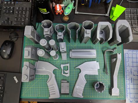 Fortnite BR Tactical Shotgun 3D Printed | Ready for Assembly : r/knolling