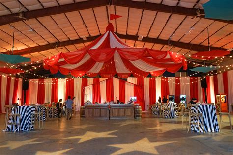 Circus Themed Big Top Event — Florals & Event Decor - Janet Makrancy's Weddings & Parties | Big ...