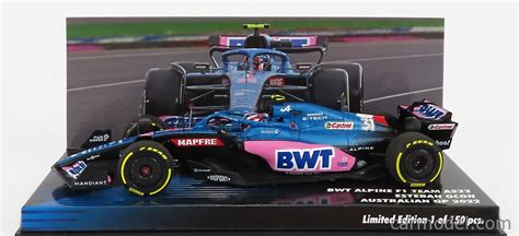 MINICHAMPS 447220331 Scale 1/43 | RENAULT F1 A522 TEAM ALPINE BWT N 31 AUSTRALIAN GP 2022 ...