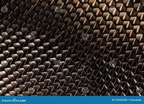 Black Metallic Honeycomb Grid Texture Pattern Stock Photo - Image of aluminum, punched: 147022348