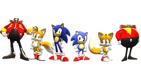 Sonic Generations - All Characters - YouTube