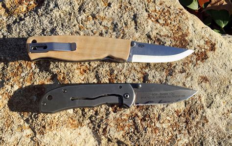 A Very Cool Scandi Grind Pocket Knife — Backpacking Technology