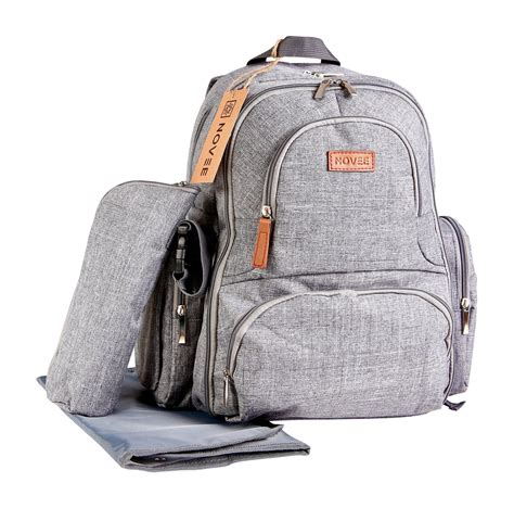 Stylish and Spacious Diaper Bag Backpack - Perfect for Moms and Dads