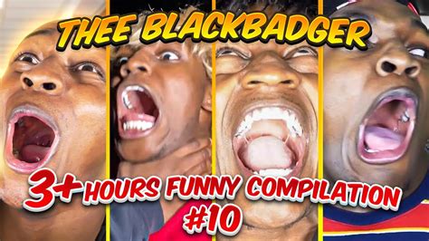 3+ Hours THEE BLACKBADGER FUNNIEST VIDEOS | BEST OF THEE BLACKBADGER COMPILATION #10 - YouTube