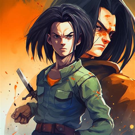 Android 17 - Dragon Ball - Ai Images