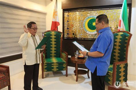 BARMM Senior Minister Maslamama takes oath; pledges to work for ...