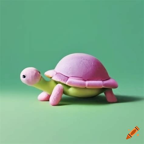 Pastel turtle toy