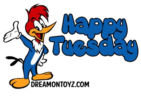 Woody Woodpecker Tuesday Greeting | Happy tuesday pictures, Cartoon ...