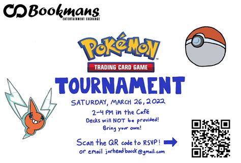 Pokémon Trading Card Tournament! - Bookmans Entertainment Exchange