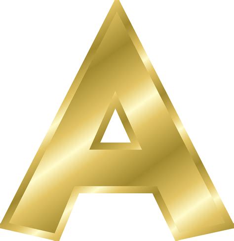 Gold Letter PNG Image - PurePNG | Free transparent CC0 PNG Image Library