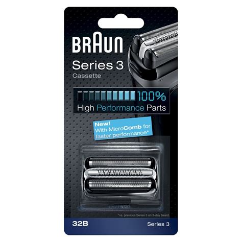 Braun Replacement Parts for Shaver Model 10B/11B/20S/30B/31B/32S/40B ...