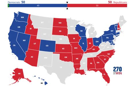 2016 Senate Elections Interactive Map