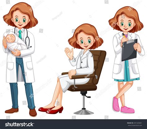 Free Female Doctor Clipart Kids