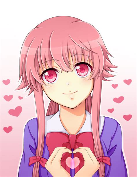 Yuno Gasai (Future Diary) by chai-kun on DeviantArt