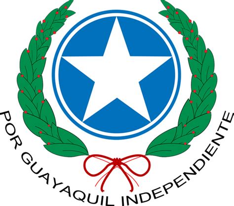 Bandera y Escudo de Guayaquil