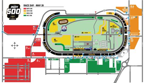 Indianapolis Motor Speedway Seating Chart