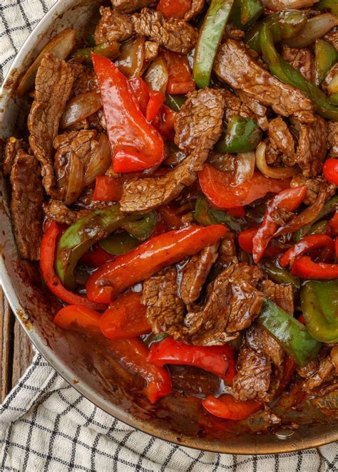 Steak and Pepper Stir Fry - Vegetable Recipes