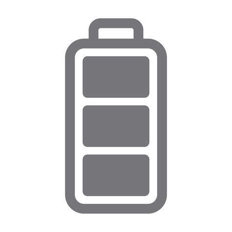 Phone Battery Icon Vector #94152 - Free Icons Library