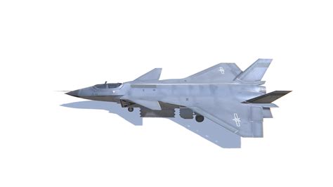 3D model J-20 Black Eagle Jet Fighter Aircraft VR / AR / low-poly | CGTrader