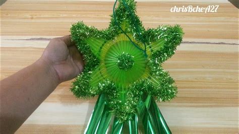 DIY# 82 Mini Xmas Lantern.Parol #2 Using Drinking Straw Recycled