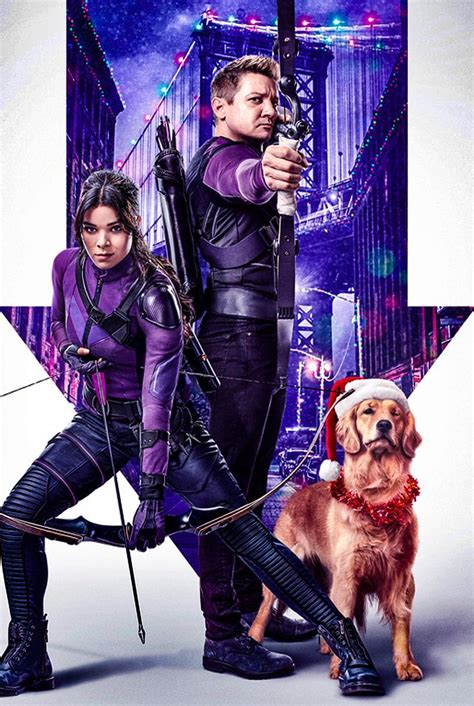 Hawkeye: Jeremy Renner & Hailee Steinfeld Take Aim on New Poster for Disney+ Show