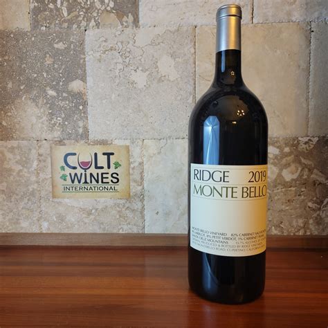 2019 Ridge Vineyards Monte Bello 1.5L Magnum [JS-99pts] – Cult Wines International