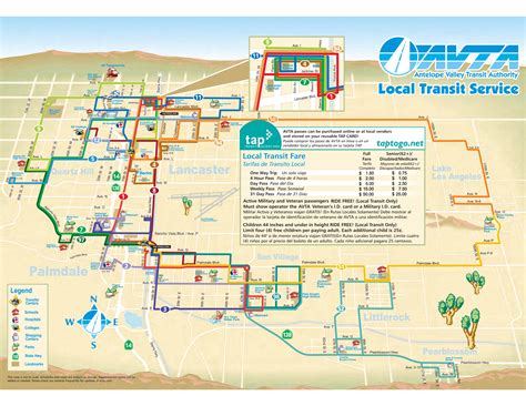 Valley Metro System Map - Tourist Map Of English