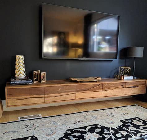 Collie Floating Tv Unit — INGRAIN | Living room tv unit designs, Living ...