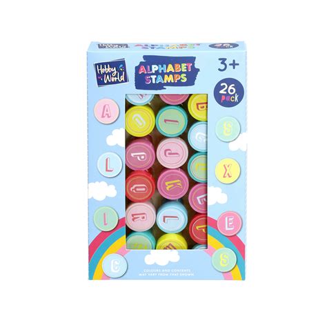 Alphabet Stamps – 26 Pack - Stationery