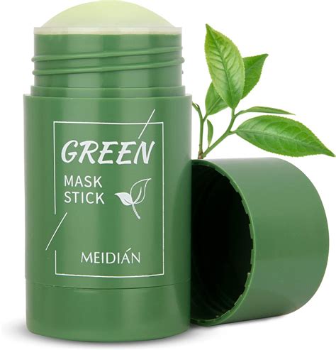 Green Tea Stick Mask Purifying Clay, Face Moisturizer, Oil Control, Deep Cleansing & Nourishing ...