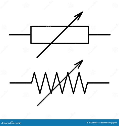 Variable Resistor Stock Image | CartoonDealer.com #50705281