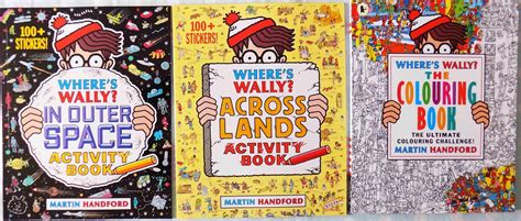 Madhouse Family Reviews: Where's Wally? activity and colouring books review