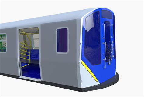 ArtStation - NYC subway car R211 | Game Assets