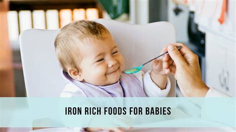 Iron Rich Foods for Babies