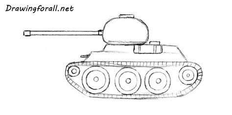 How to Draw a Tank for Beginners