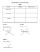 Free Worksheets Linear Pairs Adjacent Angles