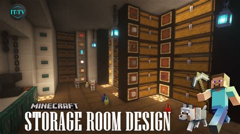 Storage Room design - Tutorial link in the comments :) : r/Minecraftbuilds