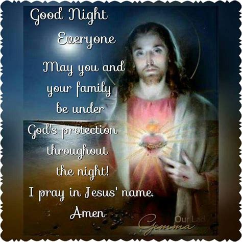 Nice Good Night Everyone, Night Prayer, Jesus Painting, I Pray, Jesus Christ, Religion, Prayers ...