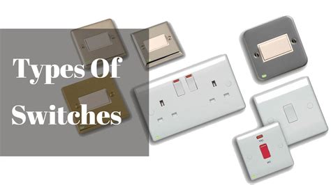 Types Of Switches In Electronic Circuits | Easy Nirman #switch #electrical - YouTube