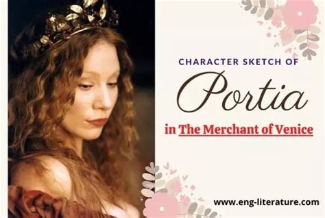 Character Sketch of Portia in The Merchant of Venice by William Shakespeare - All About English ...