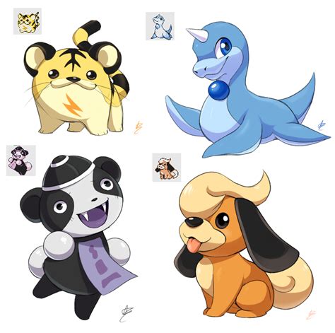 Pokemon Gold Beta Doodles by https://seyumei.deviantart.com on ...