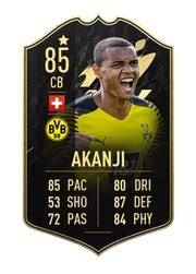 FIFA 22 - Manuel Akanji - TOTW 19 - 85 Rated