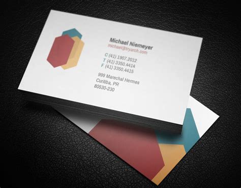 40+ Architect Business Cards Free PSD Design Templates