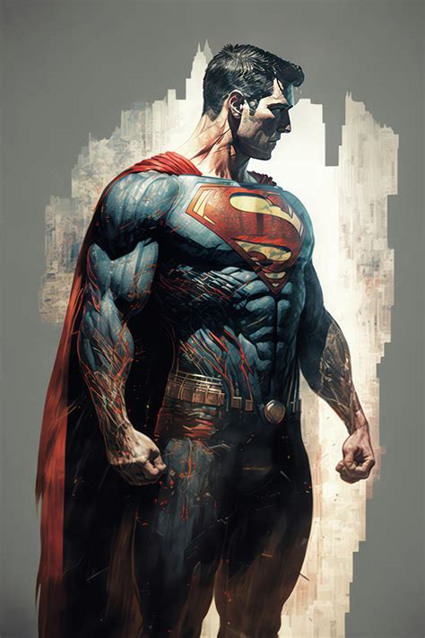 Superman concept art image Photograph by Matthew Gibson - Fine Art America