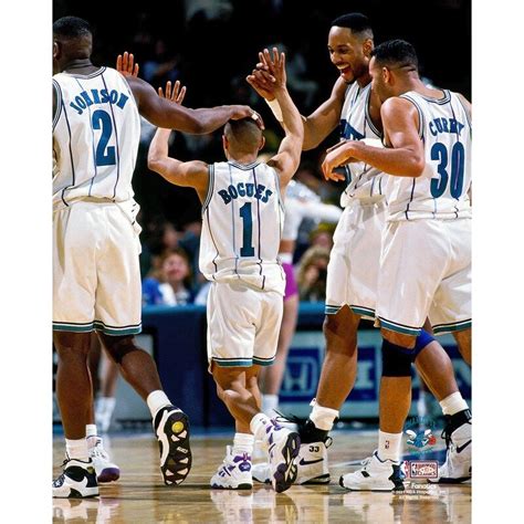 Commemorate an unforgettable era for Charlotte Hornets fans with this Muggsy Bogues Hardwood ...