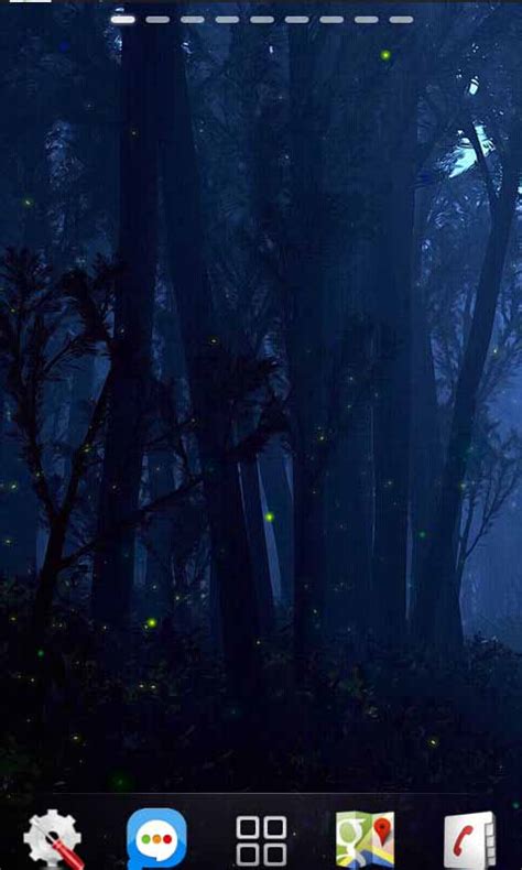 Fireflies Forest Night Live Wallpaper:Amazon.com:Appstore for Android