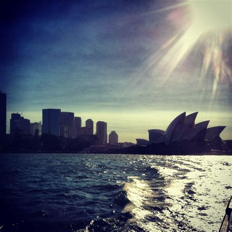 Sydney City skyline at sunset Sydney City, City Skyline, Sydney Opera ...